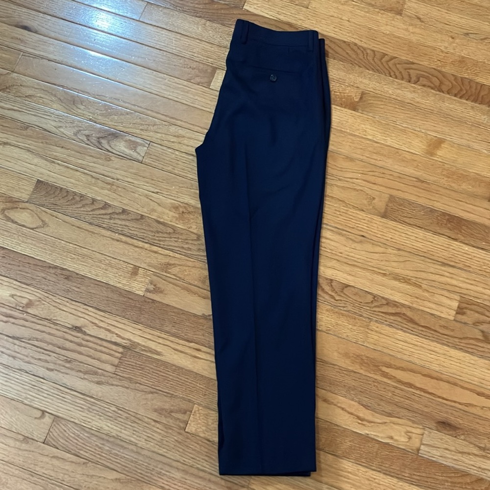 Murano Alex fit navy men’s slim flat front dress pants 34 x 28 Dillard’s - Picture 2 of 8
